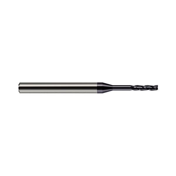 Harvey Tool 0.0400 in. Cutter dia. x 0.2000 in. x 0.3250 in. Reach Carbide Square End Mill, 3 Flutes 876640-C3 - main